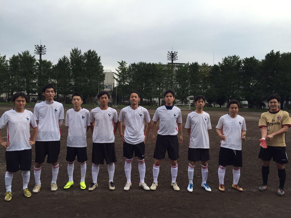 FC ZIEL集合（白ユニフォーム・2nd）
